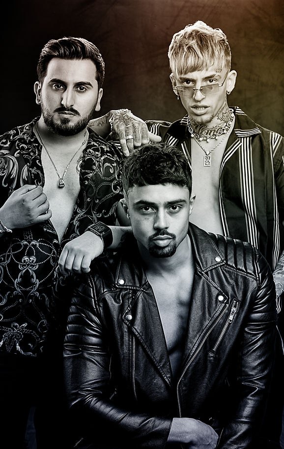 Group editorial styled by JJ Savani for Paris Fashion Week